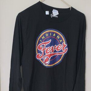 Indiana Fever Long Sleeve T-Shirt Medium NWT
